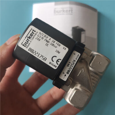 6213 نوع G3/8 2/2 مغلق عادة 00221758 00221759 00221761 ستانلس ستيل Burkert