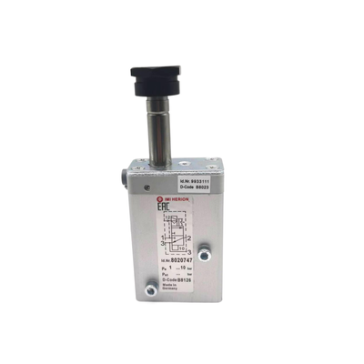 صمام سولينويد NORGREN 8020747 Industrial Pneumatic Directional Control Valve G1/4 Spool صمام سولينويد With Manual Override