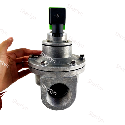 صمام نبضي لولبي DMF-T-40S BFEC مدمج DN40، 1.5 بوصة، ملف اختياري DC24V AC220V، قطعة غيار لجامع الغبار