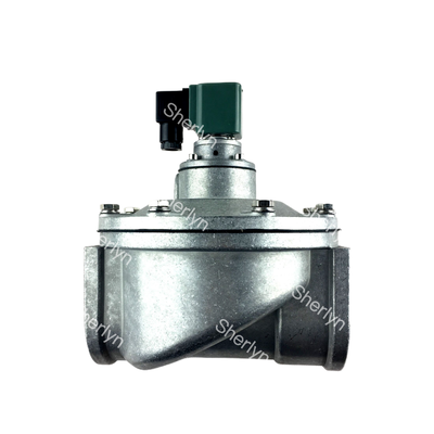 صمام تنظيف فلتر الكيس بالنفث BFEC DMF-T-62S DN65، جسم صمام من سبائك الألومنيوم مدمج لنظام جامع الغبار