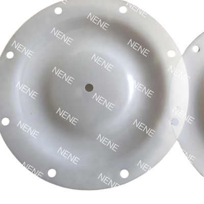 F46 أبيض 170MM قطر خارجي بدون ثقب أبيض متوسط الوزن AODD مضخة استبدال الحاجز QBY3-25 QBY3-32 QBY3-40